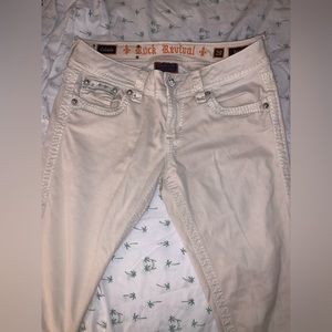 Rock Revival ankle skinny jeans size 29